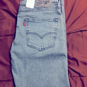 Levis 502 taper stretch men’s jeans size 31X30 Medium Blue New With Tags